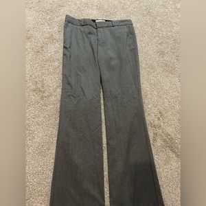 Grey slimming dress pants.